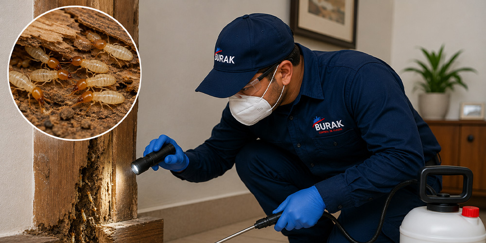 Detección de termitas en estructuras de madera